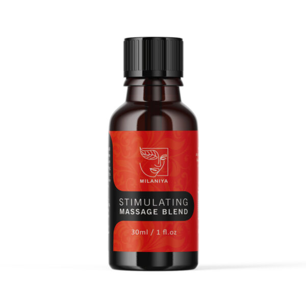 Stimulating massage blend oil